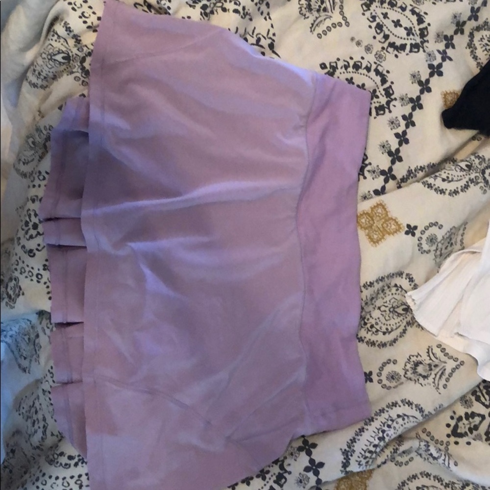 Purple lulu skirt
